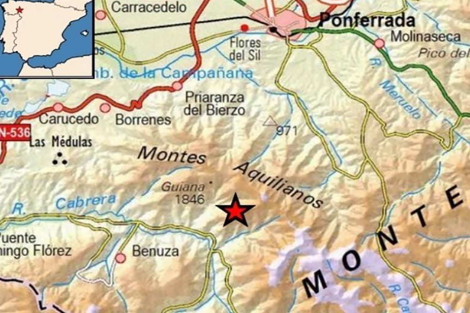 Terremoto en Benuza Terremoto en Benuza
