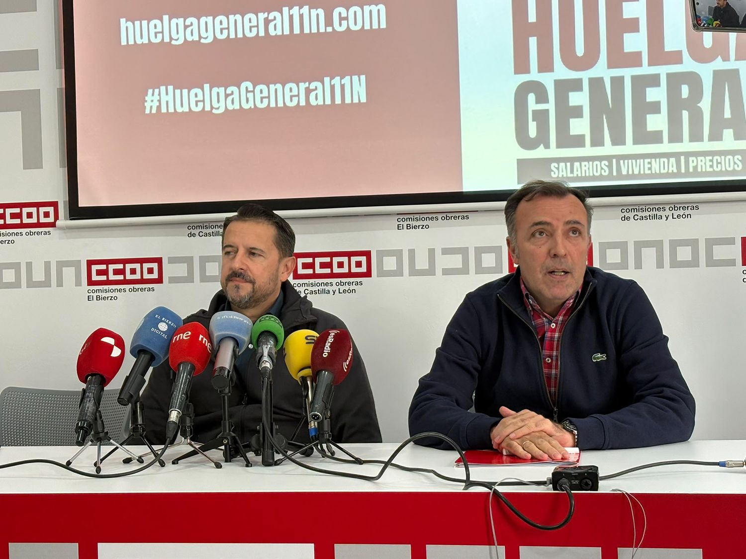 Anuncio huelga Bierzo Anuncio huelga Bierzo