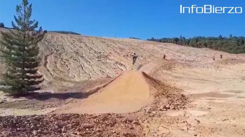 Circuito de BTT en la Gran Corta de Fabero