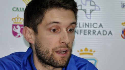 Samuel Conde en rueda de prensa