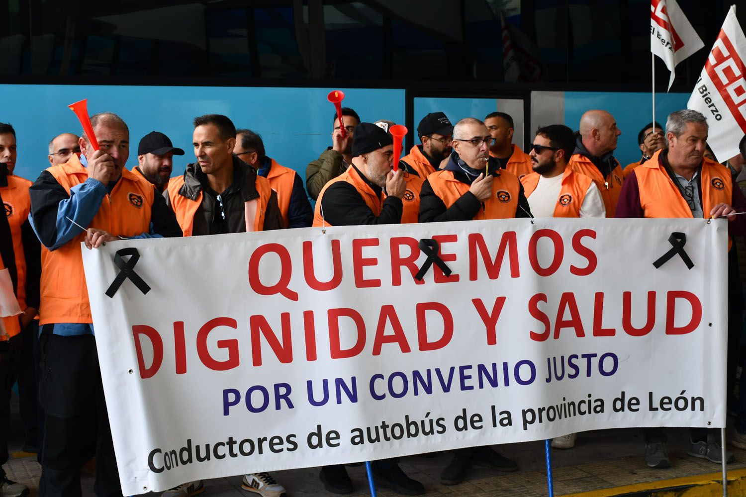 Huelga de Conductores de Autobuses Ponferrada (4)
