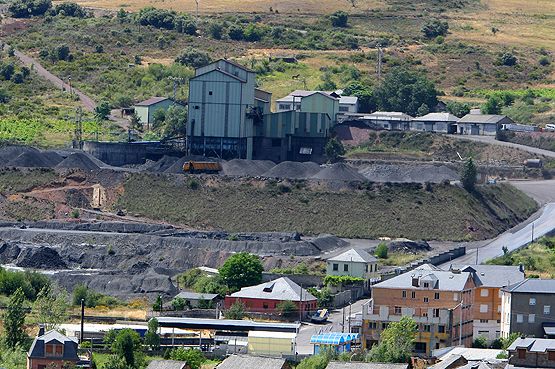Lavadero de carbón en Fabero, perteneciente al grupo Alonso (César Sánchez)
