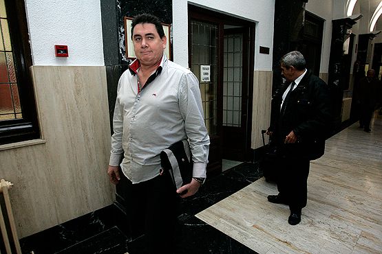 Alberto García durante el juicio en la Audiencia en octubre (ICAL)
