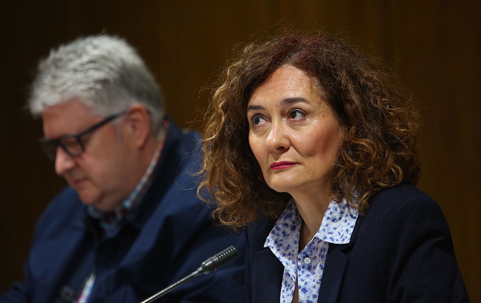 Gloria Fernández Merayo, en la víspera de cumplir tres años como