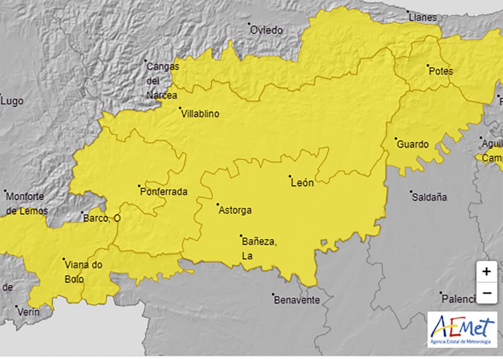La Aemet Activa La Alerta Amarilla En El Bierzo Por Lluvias Y Tormenta Info Bierzo